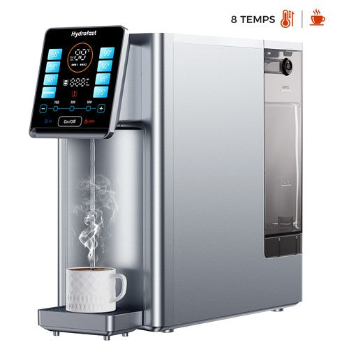 Purificateur d'eau de comptoir Hydrofast W100 avec eau chaude et eau ambiante Purificateur d'eau de comptoir Hydrofast W100 avec eau chaude et eau ambiante